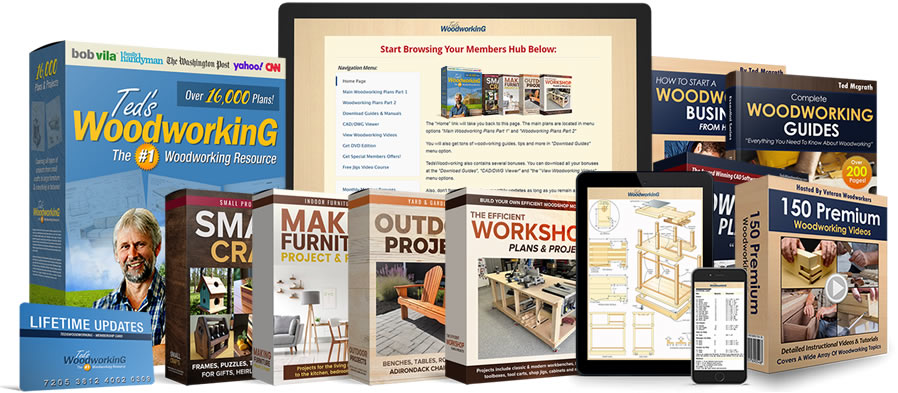 Ted's Woodworking 16,000 Plans Review