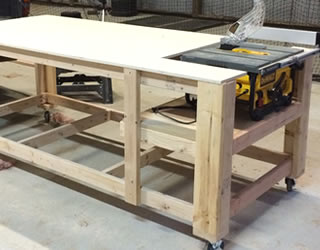 Woodworking Blueprint Cut List Example